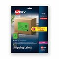 Avery Dennison Avery, HIGH-VISIBILITY PERMANENT LASER ID LABELS, 8.5 X 11, ASST. NEON, 15PK 5975